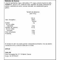 Bbebida de avena barista iced caramel macc OATLY, lata 150 ml