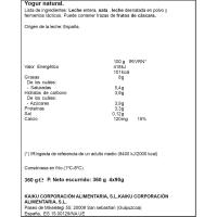 Yogur griego natural GUREA, pack 4x90 g