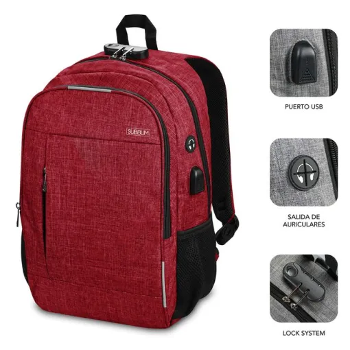 Mochila Urban Lock 16", SUBBLIM