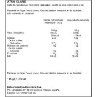 CAMPOS atun argia oliba olio birjinatan, sorta 3x65 g