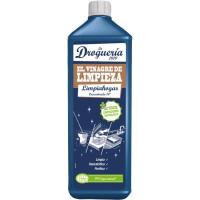 Vinagre para limpieza hogar LA DROGUERIA, botella 1 litro