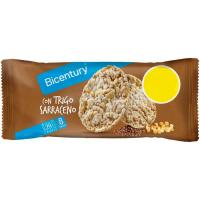 Tortita de maíz de trigo sarraceno BICENTURY, paquete 60 g