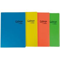 Libreta A4 Cuadricula 4x4 Tapa Plástico Neón 48 hoja 90g ¿Cuál te llegará? COLLEGE