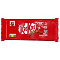 Barrita de chocolate con leche KIT KAT, pack 3x41,5 g