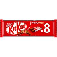 Barrita de chocolate con leche KIT KAT, pack 8x20,7 g