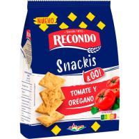 Snackis de tomate y orégano RECONDO, bolsa 90 g