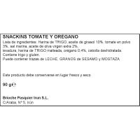 Snackis de tomate y orégano RECONDO, bolsa 90 g