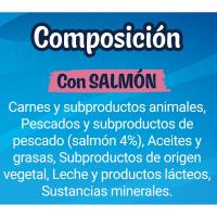 Snack líquido de salmón para gato FÉLIX D. MOMENTS, pack 4x10 g