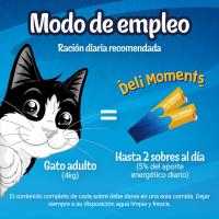 Snack líquido de salmón para gato FÉLIX D. MOMENTS, pack 4x10 g