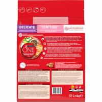 Alimento de salmón perro mediano/max ONE DELICATE, saco 2,5 kg
