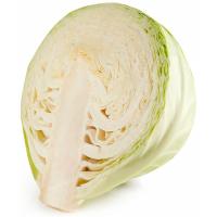 Repollo liso partido, pieza al peso aprox. 900 g