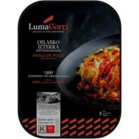 Muslo con piperrada LUMAGORRI, bandeja 300 g