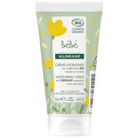 Crema hidratante bio de caléndula para bebé KLORANE, tubo 50 ml