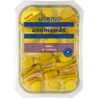 Gildas de anchoa AGUINAMAR, 6 uds, bandeja 180 g