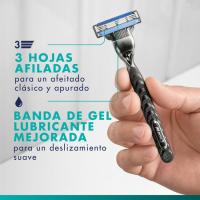 Cargador de afeitar GILLETTE MACH3, pack 7+1 ud