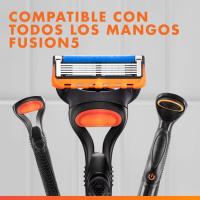 Cargador de afeitar GILLETTE FUSION 5, pack 7+1 ud