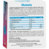Bacopa, ashwagandha (Memoria) en cápsulas +FORM, caja 30 uds