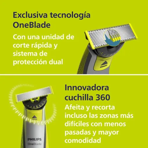 Maquinilla de afeitar One Blade 360 PHILIPS