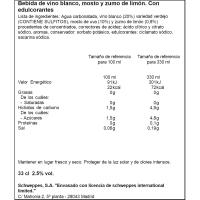 Blanco de verano limón LA CASERA, lata 33 cl