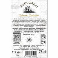 ZUDUGARAI txakolina Getaria JD, botila 75 cl
