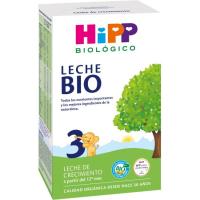 Leche de crecimiento 3 bio HIPP, caja 500 g Leche de crecimiento 3 bio HIPP, caja 500 g
