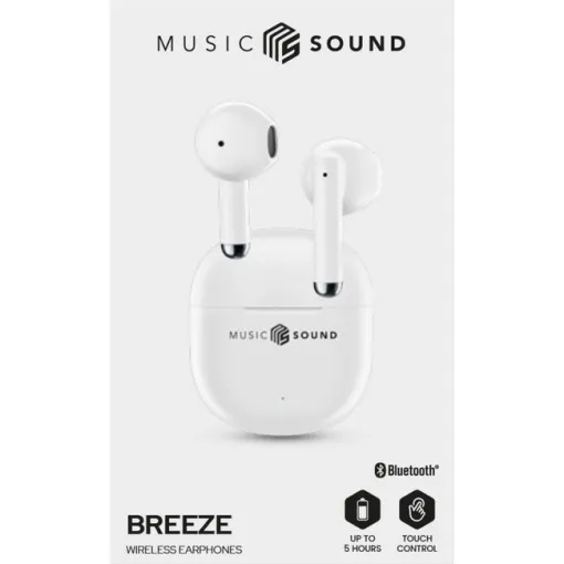 Auriculares de botón blancos tw breeze CELLULAR LINE