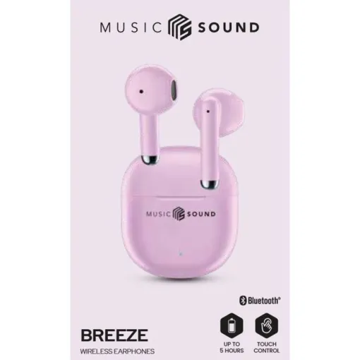 Auriculares de botón rosas tw breeze CELLULAR LINE
