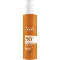 Protector solar invisible SPF50 AVÈNE, spray 200 ml