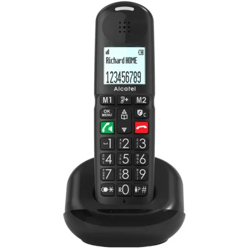 Teléfono inalámbrico negro, XL685 ALCATEL