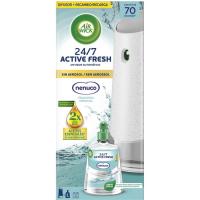 Ambientador nenuco Active Fresh 24/7 AIRWICK, aparato + recambio