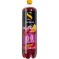 Tinto verano limón 0 alcoho-azúcar SANDEVID, botella 1,5 litros