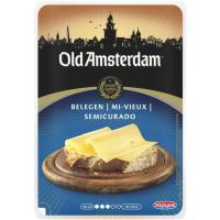 Queso semi OLD AMSTERDAM, lonchas, bandeja 150 g
