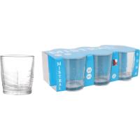 Vaso de agua Mistral Duna, vidro transparente 26 cl ARCOGLASS, pack 6 uds