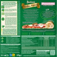 Pizza proscuitto&funghi BUITONI BELLA NAPOLI, caja 375 g