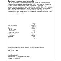 Barrita de cacahuete salado CORNY, pack 6x25 g