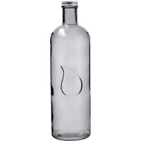 Botella Duna, de vidrio color gris, tapón de rosca QUID, 1600 ml