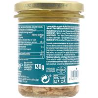 Lomos de atún claro en aceite de oliva ORLANDO, frasco 130 g