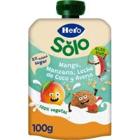 Bolsita de mango, avena y coco HERO, doypack 100 g