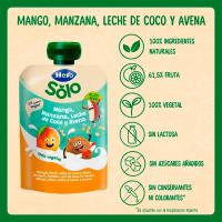 Bolsita de mango, avena y coco HERO, doypack 100 g
