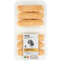 Flamenquin de pavo-queso crujiente EROSKI, bandeja 255 g