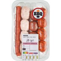 EROSKI barbakoarako prestakina, erretilua gutxig. 450 g