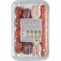 Preparado para barbacoa EROSKI, bandeja aprox. 450 g