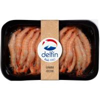 Gamba blanca al vacío skin DELFÍN, bandeja 200 g Gamba blanca al vacío skin DELFÍN, bandeja 200 g