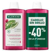 Champú Higo Barbar KLORANE, pack 2x400 ml