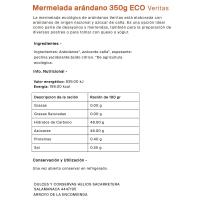 VERITAS eko ahabia marmelada, flaskoa 350 g