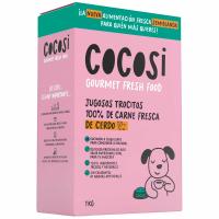 Alimento sabor cerdo para perro COCOSI, caja 1 kg