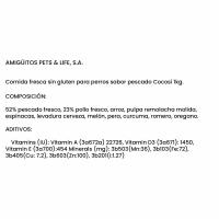 Alimento sabor pescado para pescado COCOSI, caja 1 kg