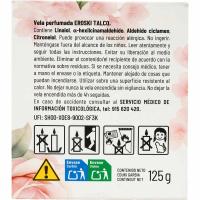 Vela talco EROSKI, 1 ud