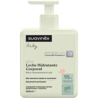 Leche hidratante corporal SUAVINEX, dosificador 500 ml Leche hidratante corporal SUAVINEX, dosificador 500 ml
