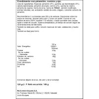 Sazonador airfry veggi DUCROS, bote 125 g